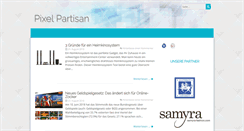 Desktop Screenshot of pixel-partisan.ch
