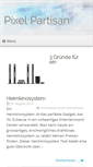 Mobile Screenshot of pixel-partisan.ch